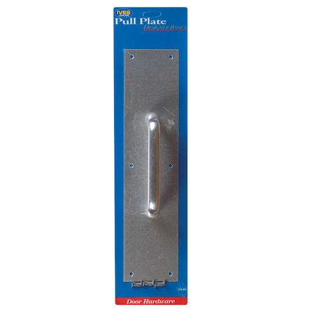 H.B. IVES PULL PLATE 3.5X15X6""ALUM C8302-6P28